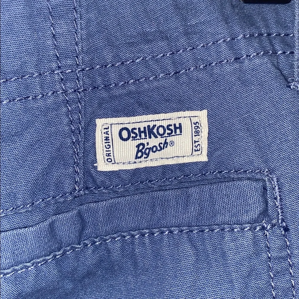 OshKosh B'gosh Boys Liberty Blue Cargo Shorts size 14